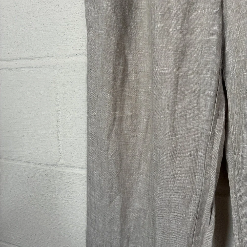 Quince Womens 100% European Linen Pants Size XS Flax Pull On